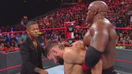 Lashley replaced Cena on the World Cup card